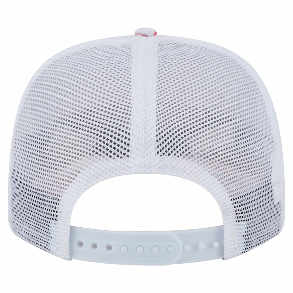 Miami Dolphins New Era Adventure Flamingo Pattern 9SEVENTY Stretch-Snap Hat - White discount