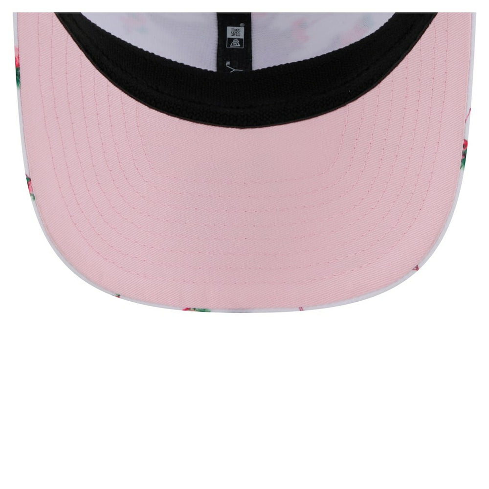 Miami Dolphins New Era Adventure Flamingo Pattern 9SEVENTY Stretch-Snap Hat - White discount