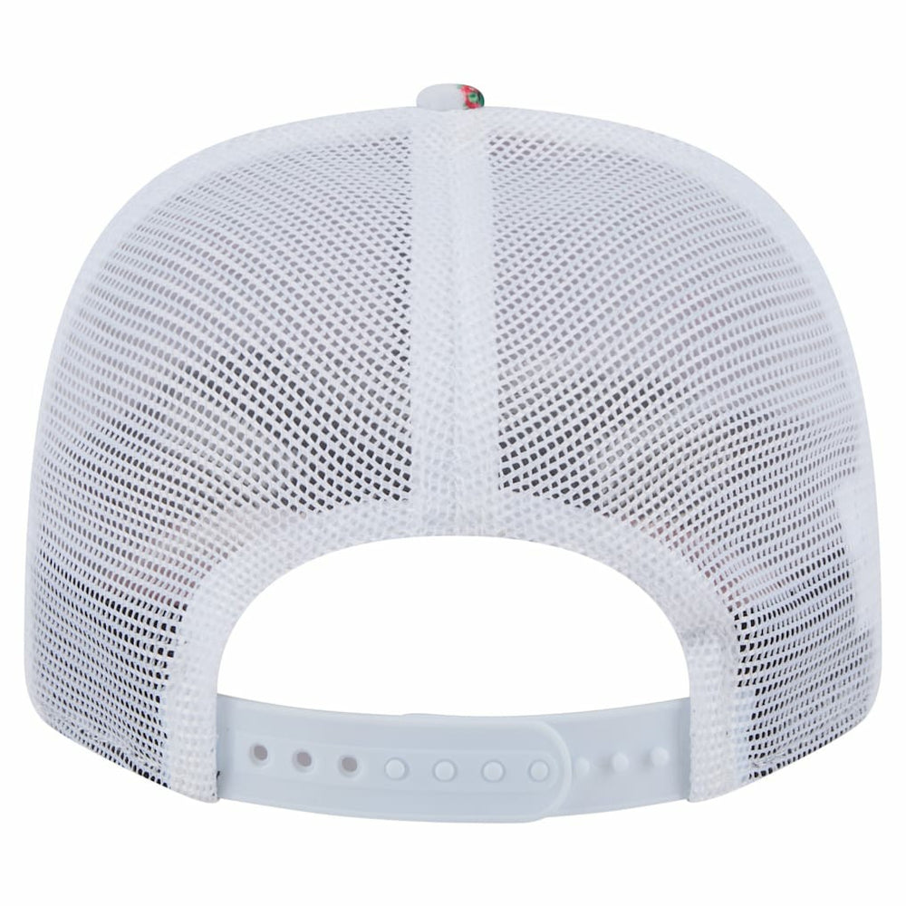 San Francisco 49ers New Era Adventure Flamingo Pattern 9SEVENTY Stretch-Snap Hat - White for sale