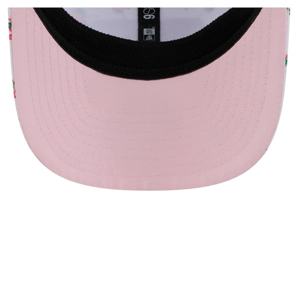 San Francisco 49ers New Era Adventure Flamingo Pattern 9SEVENTY Stretch-Snap Hat - White for sale
