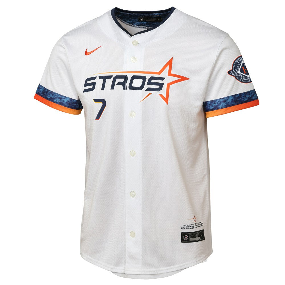 Craig Biggio Houston Astros Youth 2025 City Connect Limited Player Jersey White
