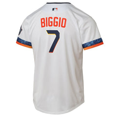 Craig Biggio Houston Astros Youth 2025 City Connect Limited Player Jersey White
