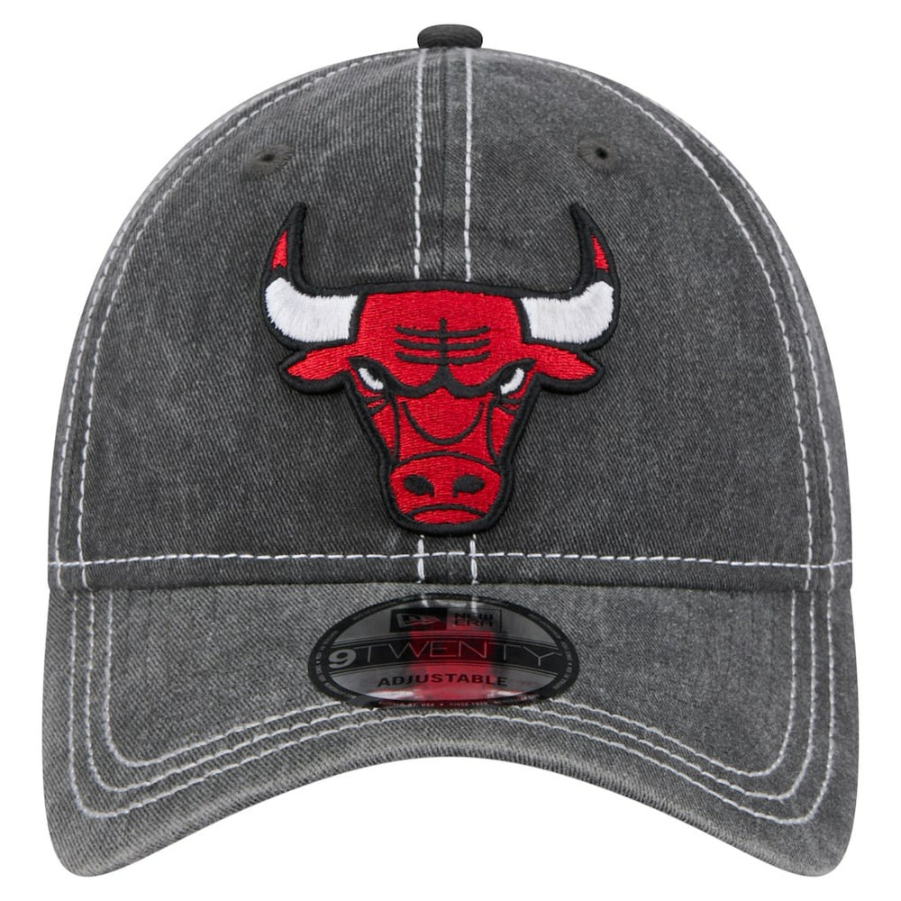 Chicago Bulls Pigment Dyed 9TWENTY Adjustable Hat - Black online