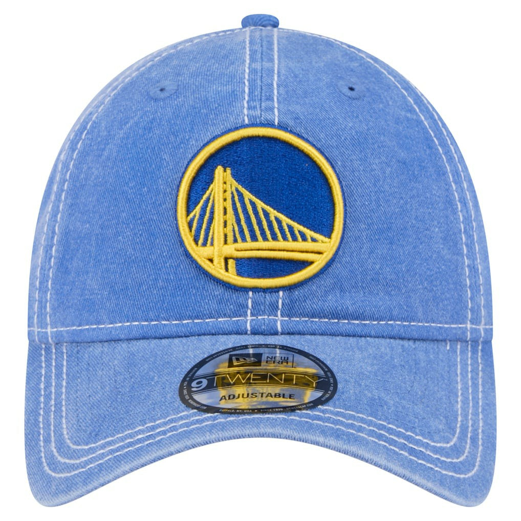 Golden State Warriors Pigment Dyed 9TWENTY Adjustable Hat sale - Royal online
