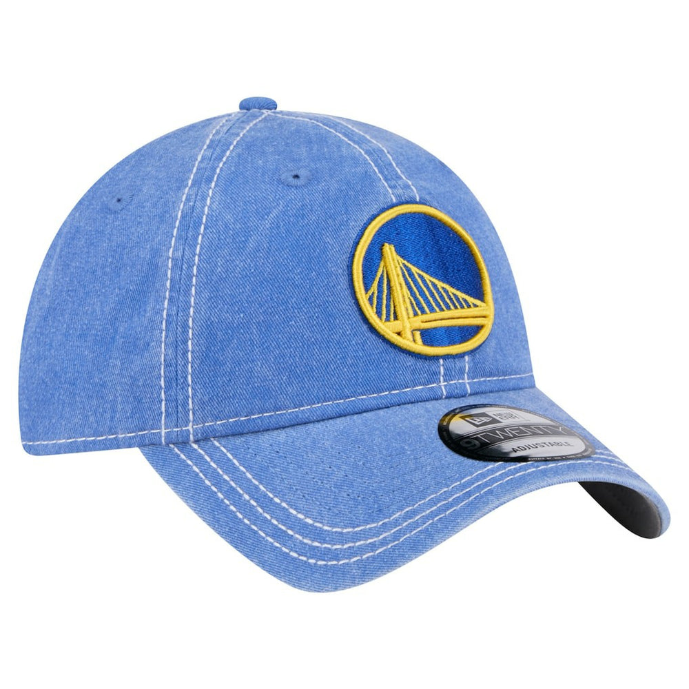Golden State Warriors Pigment Dyed 9TWENTY Adjustable Hat sale - Royal online