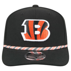 Cincinnati Bengals New Era Gameday Multi Rope 9SEVENTY Stretch-Snap Hat - Black discount