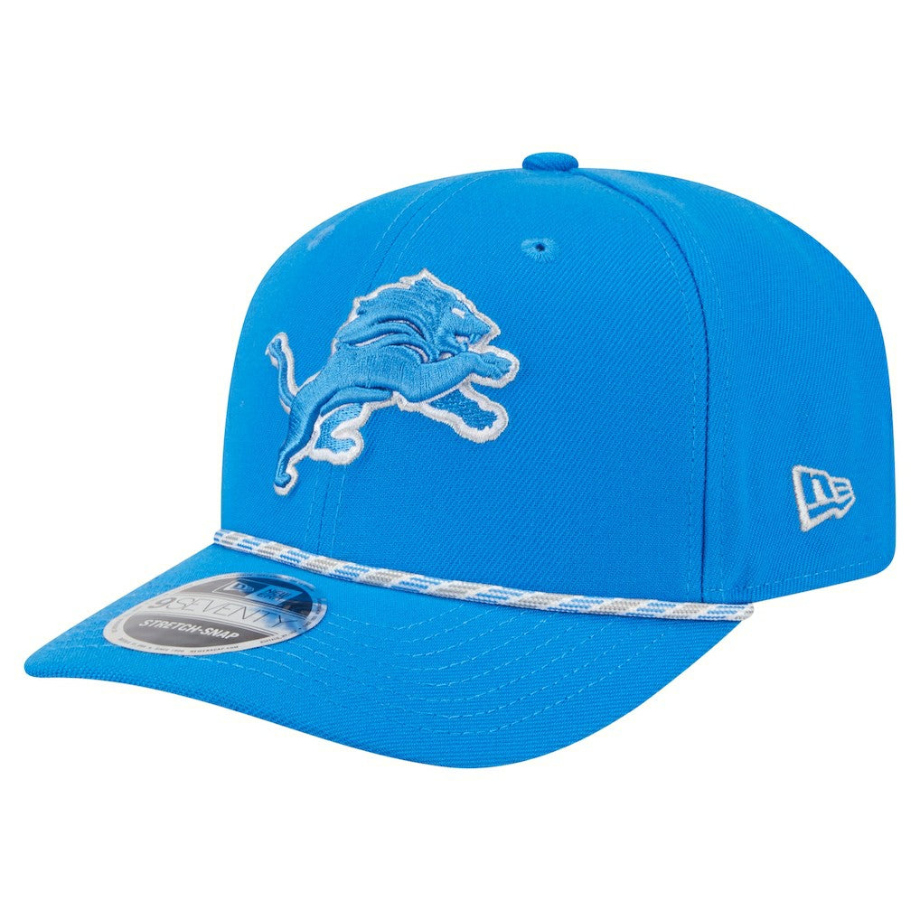 Detroit Lions New Era Gameday Multi Rope 9SEVENTY Stretch-Snap Hat - Blue on sale
