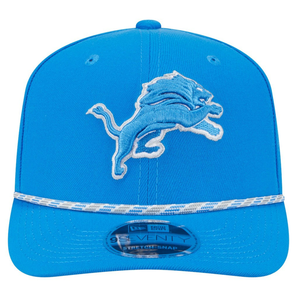 Detroit Lions New Era Gameday Multi Rope 9SEVENTY Stretch-Snap Hat - Blue on sale