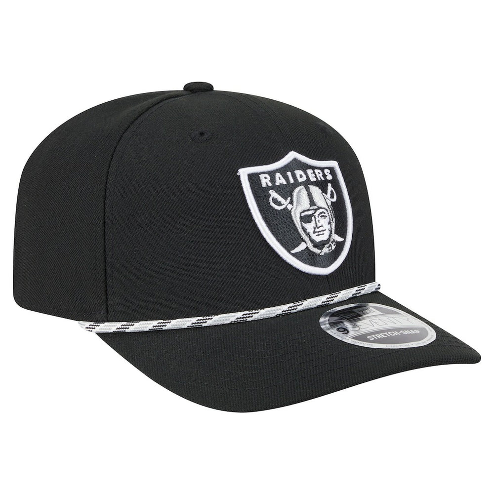 Las Vegas Raiders New Era Gameday Multi Rope 9SEVENTY Stretch-Snap Hat - Black online