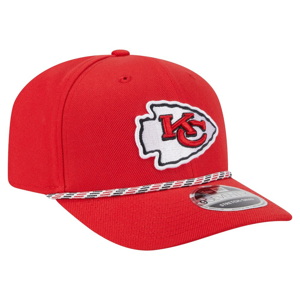 Kansas City Chiefs New Era Gameday Multi Rope 9SEVENTY Stretch-Snap Hat - Red discount