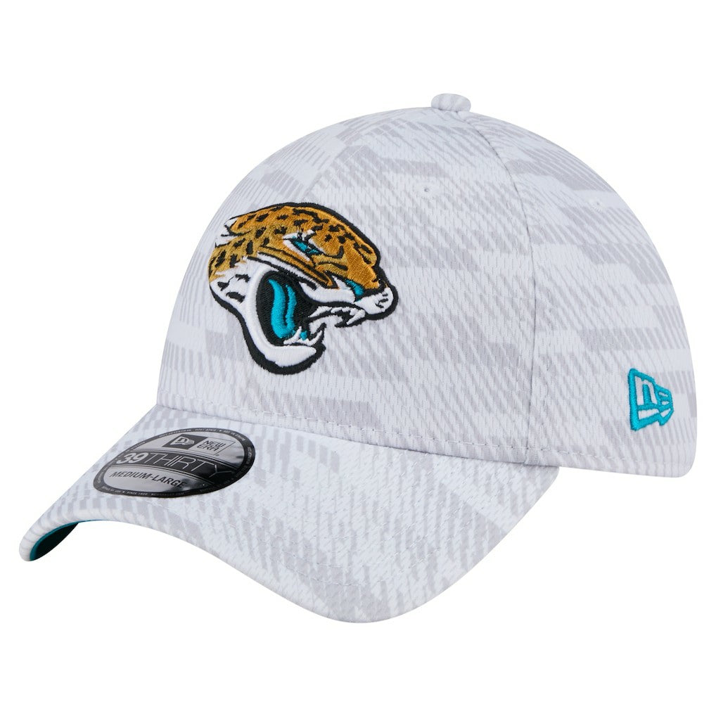 Jacksonville Jaguars New Era Gameday Graded 39THIRTY Flex Hat - White sale