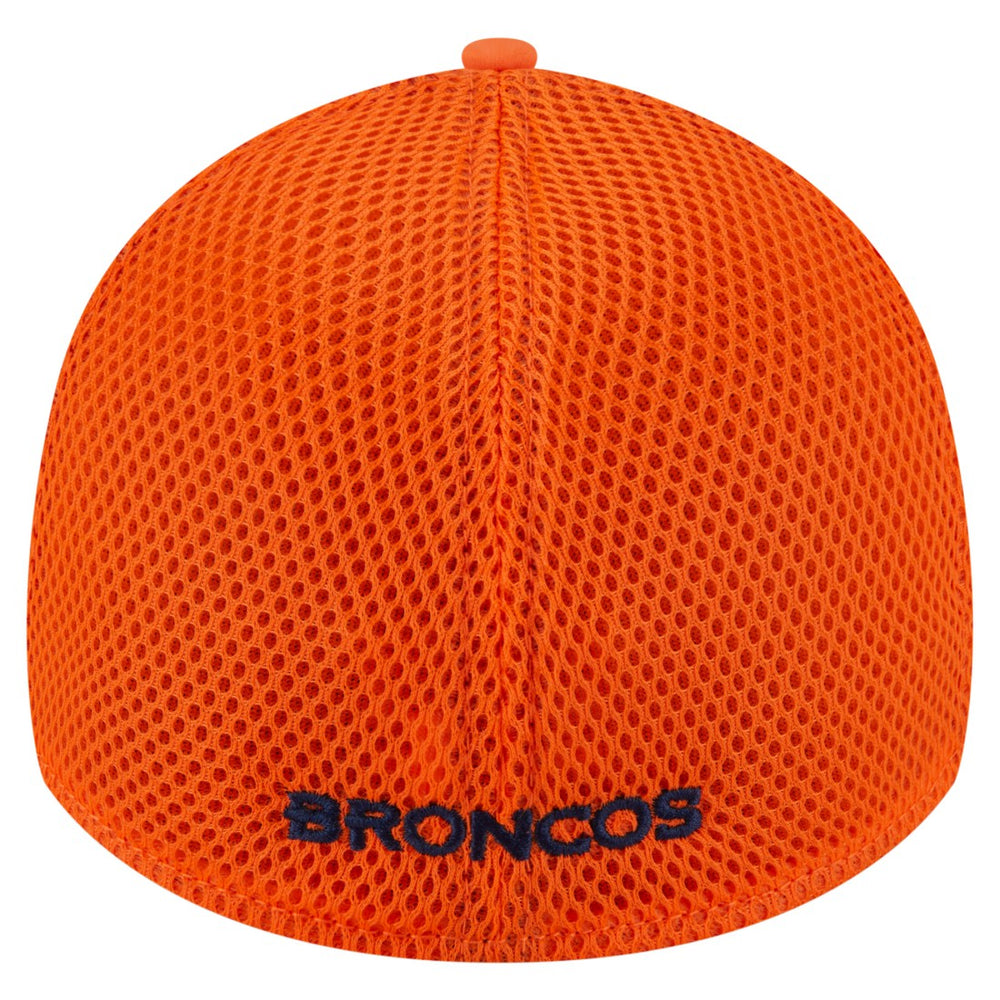 Denver Broncos New Era Game Day Linear 39THIRTY Flex Hat - Orange for sale