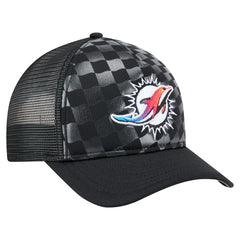 Miami Dolphins New Era Gradient 9FORTY Adjustable Hat - Black on sale