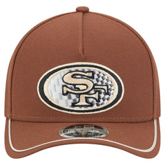 San Francisco 49ers New Era Motorsport 9FORTY Adjustable Hat - Brown discount