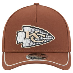 Kansas City Chiefs New Era Motorsport 9FORTY Adjustable Hat - Brown for sale