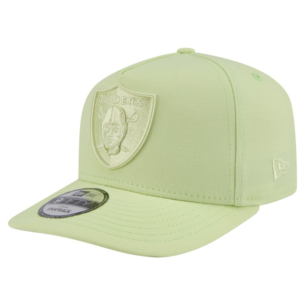 Las Vegas Raiders New Era Color Pack 9FIFTY Snapback Hat - Light Green online