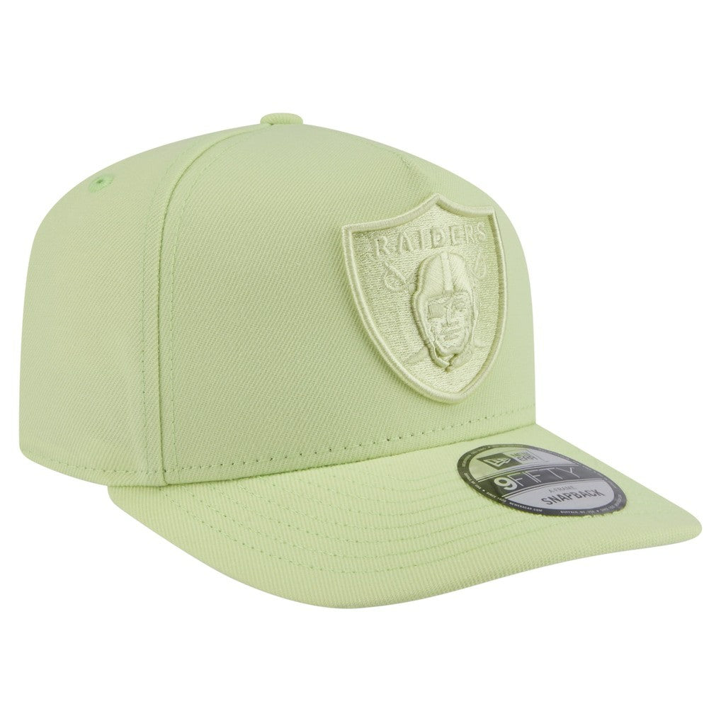 Las Vegas Raiders New Era Color Pack 9FIFTY Snapback Hat - Light Green online