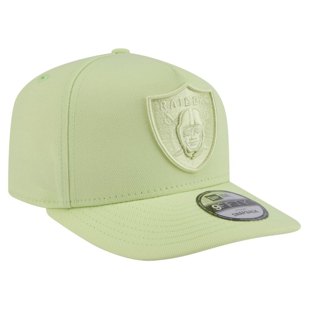 Las Vegas Raiders New Era Color Pack 9FIFTY Snapback Hat - Light Green online