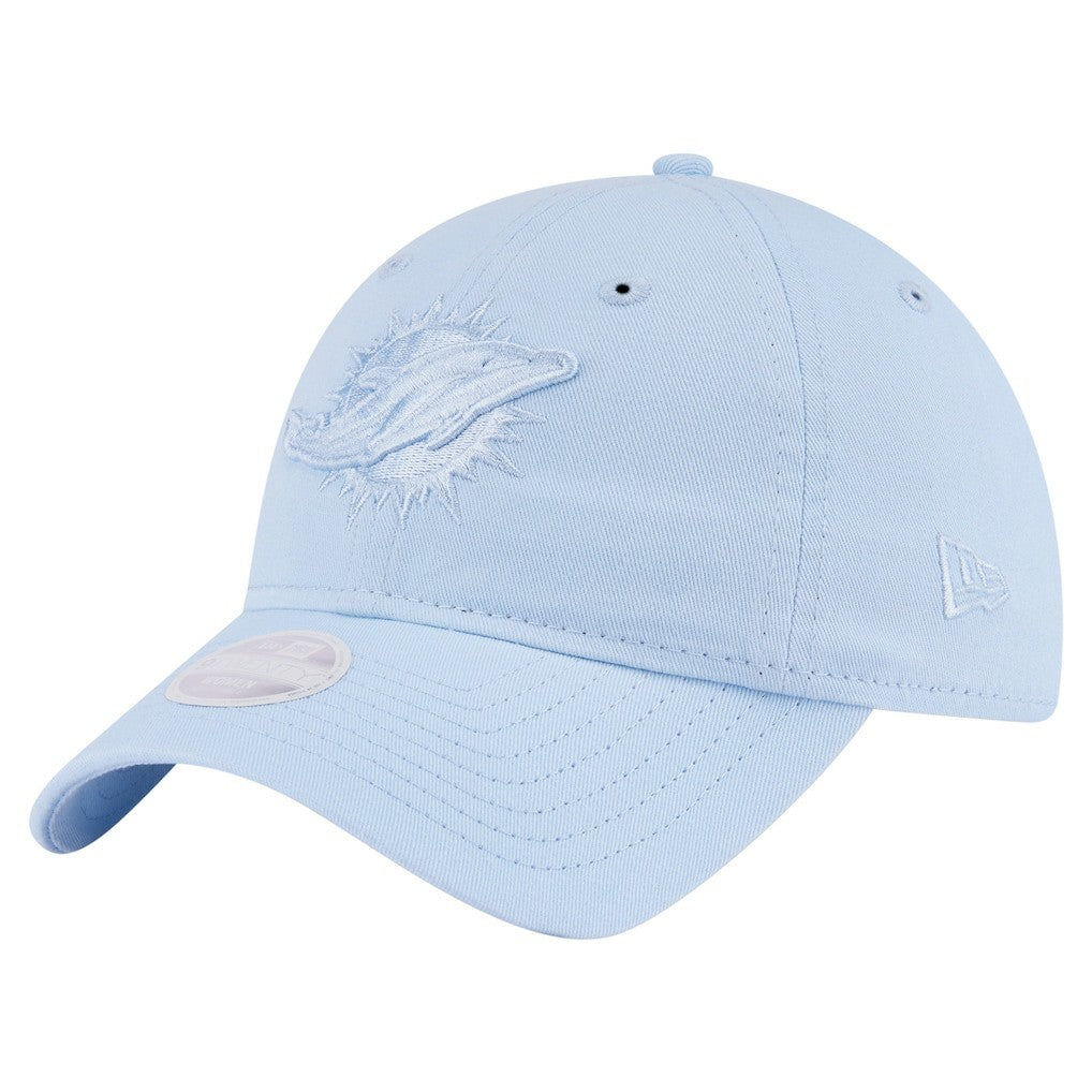 Miami Dolphins New Era Women's Color Pack 9TWENTY Adjustable Hat - Light Blue cheap