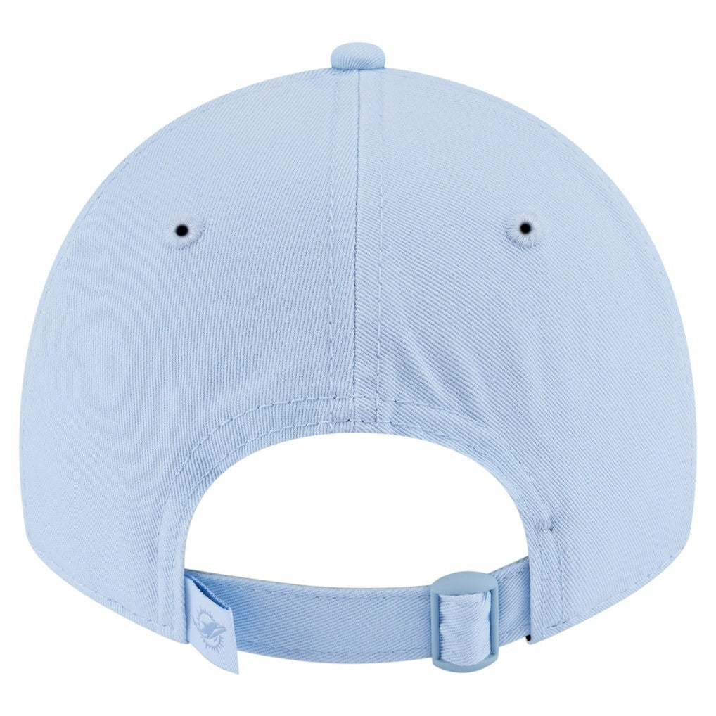 Miami Dolphins New Era Women's Color Pack 9TWENTY Adjustable Hat - Light Blue cheap