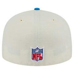 Detroit Lions New Era Main 59FIFTY Fitted Hat - Cream/Blue sale