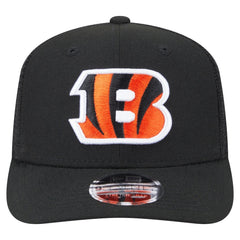 Cincinnati Bengals New Era Main Trucker 9SEVENTY Stretch-Snap Hat - Black on sale