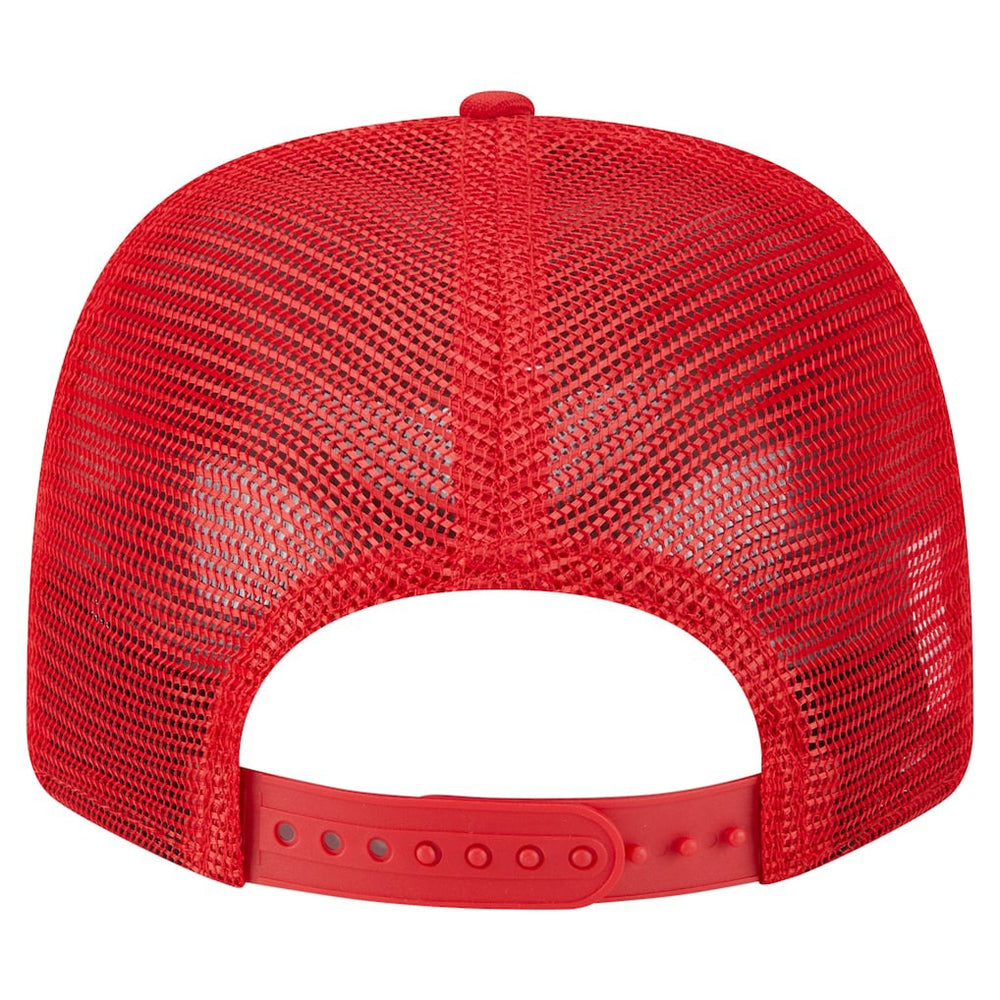 Kansas City Chiefs New Era Main Trucker 9SEVENTY Stretch-Snap Hat - Red for sale