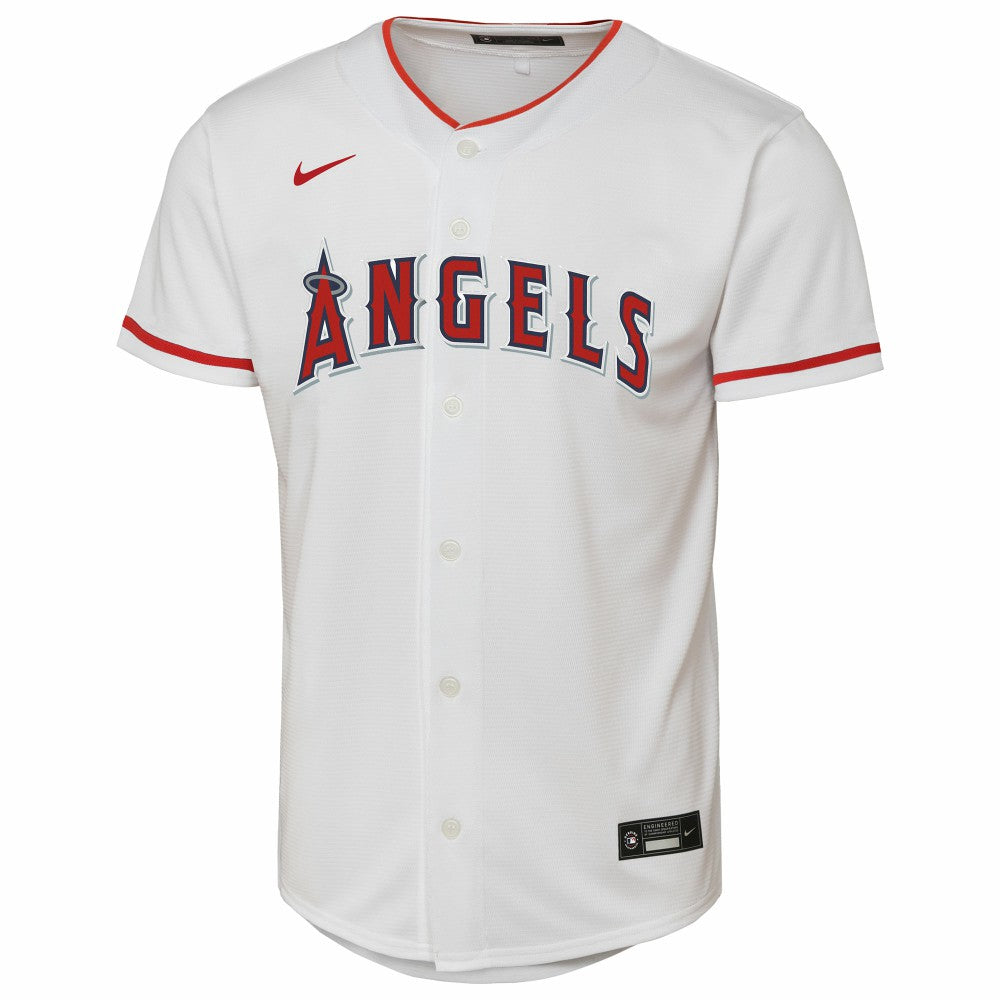 Los Angeles Angels Youth Home Replica Jersey White