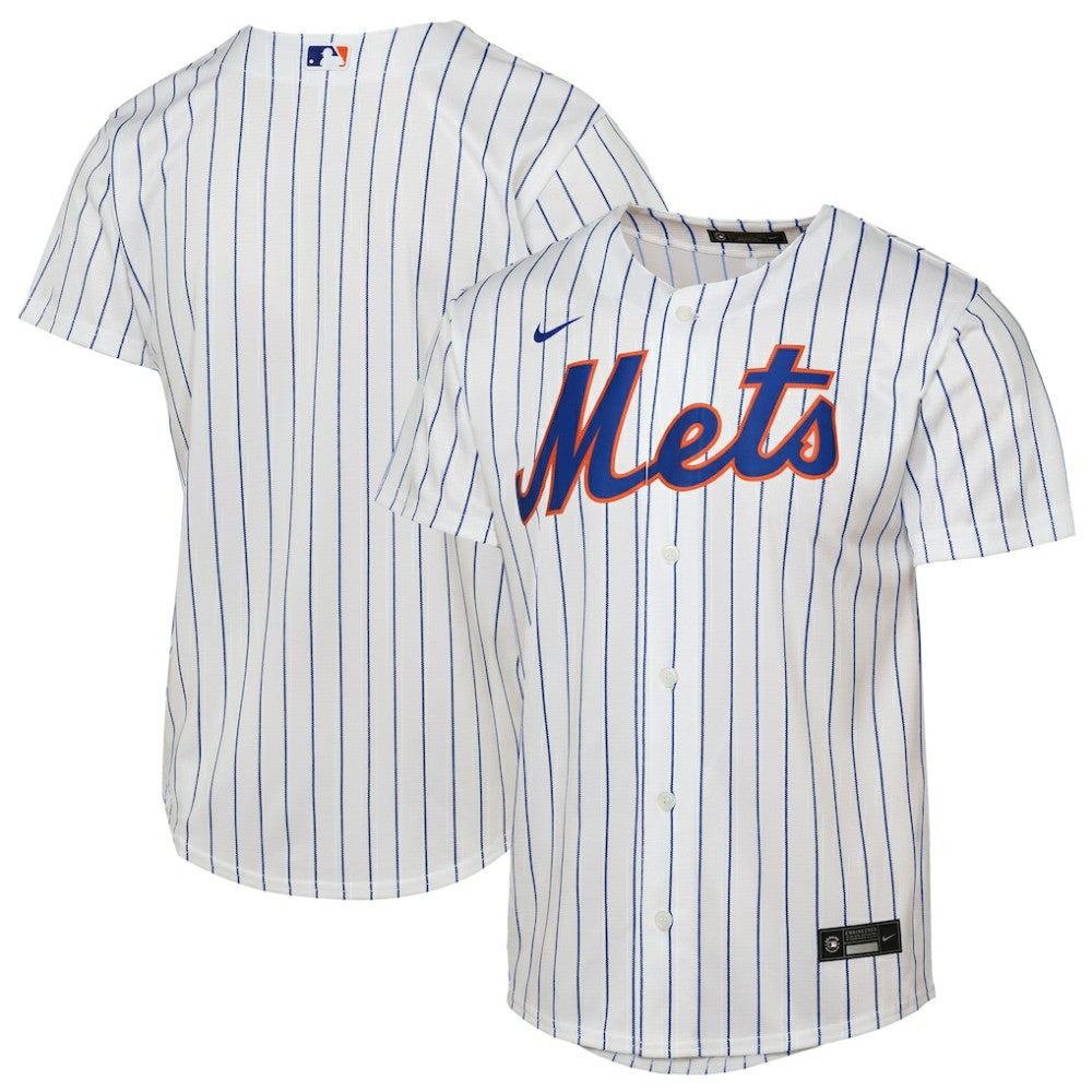 New York Mets Youth Home Replica Jersey White