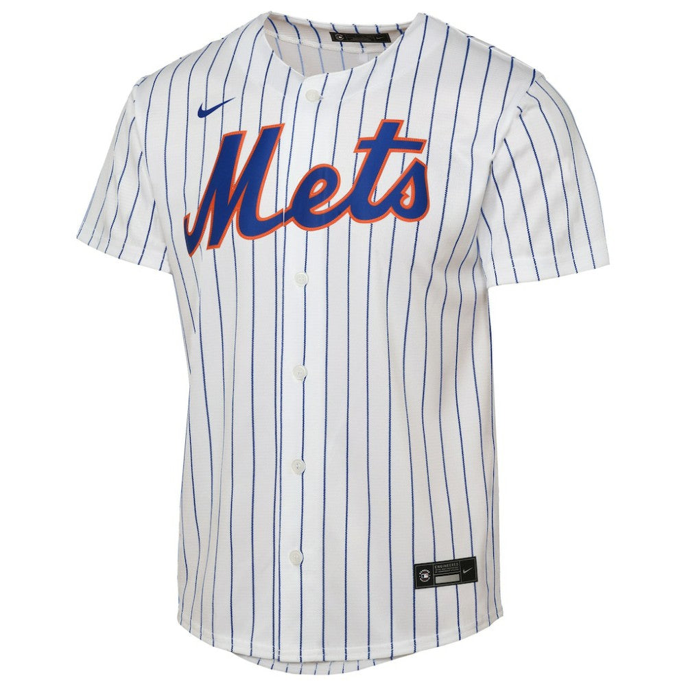 New York Mets Youth Home Replica Jersey White