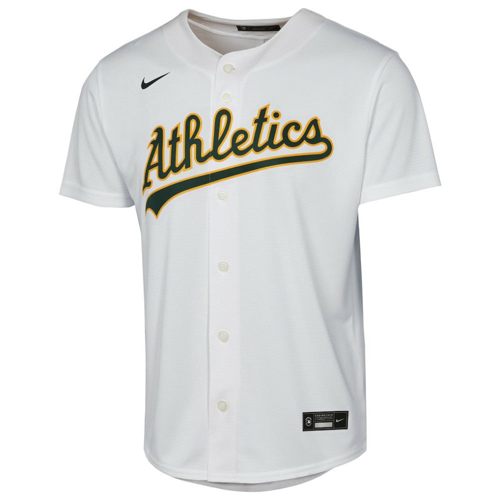 Athletics Youth Home Replica Jersey White