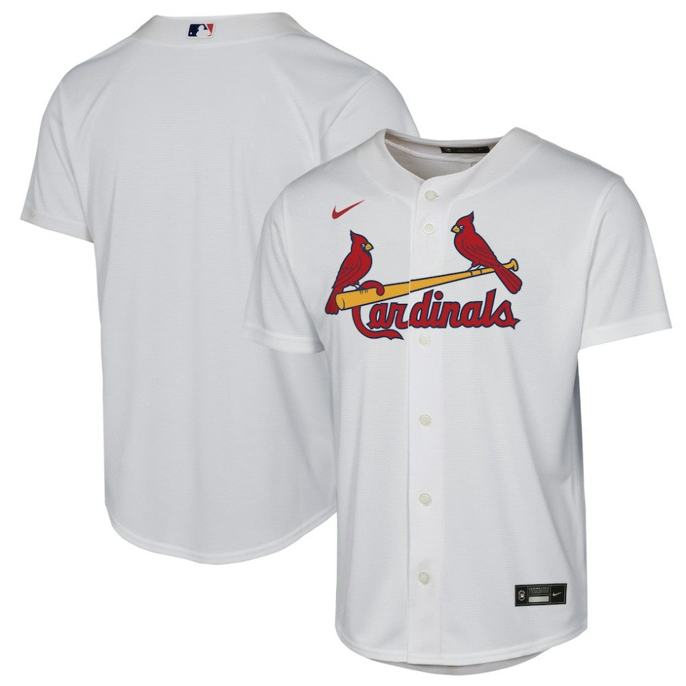 St. Louis Cardinals Youth Home Replica Jersey White