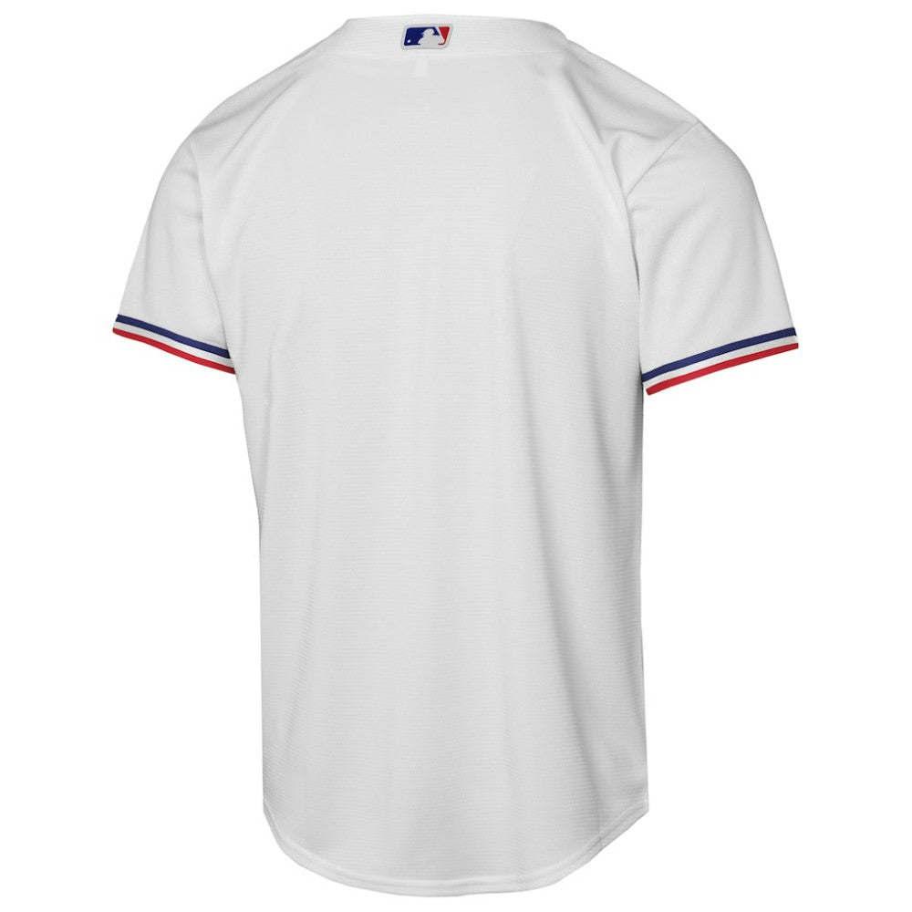 Texas Rangers Youth Home Replica Jersey White