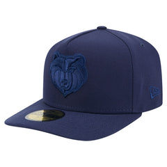 Memphis Grizzlies Colorpack A-Frame Pinch Front 59FIFTY Fitted Hat - Navy online