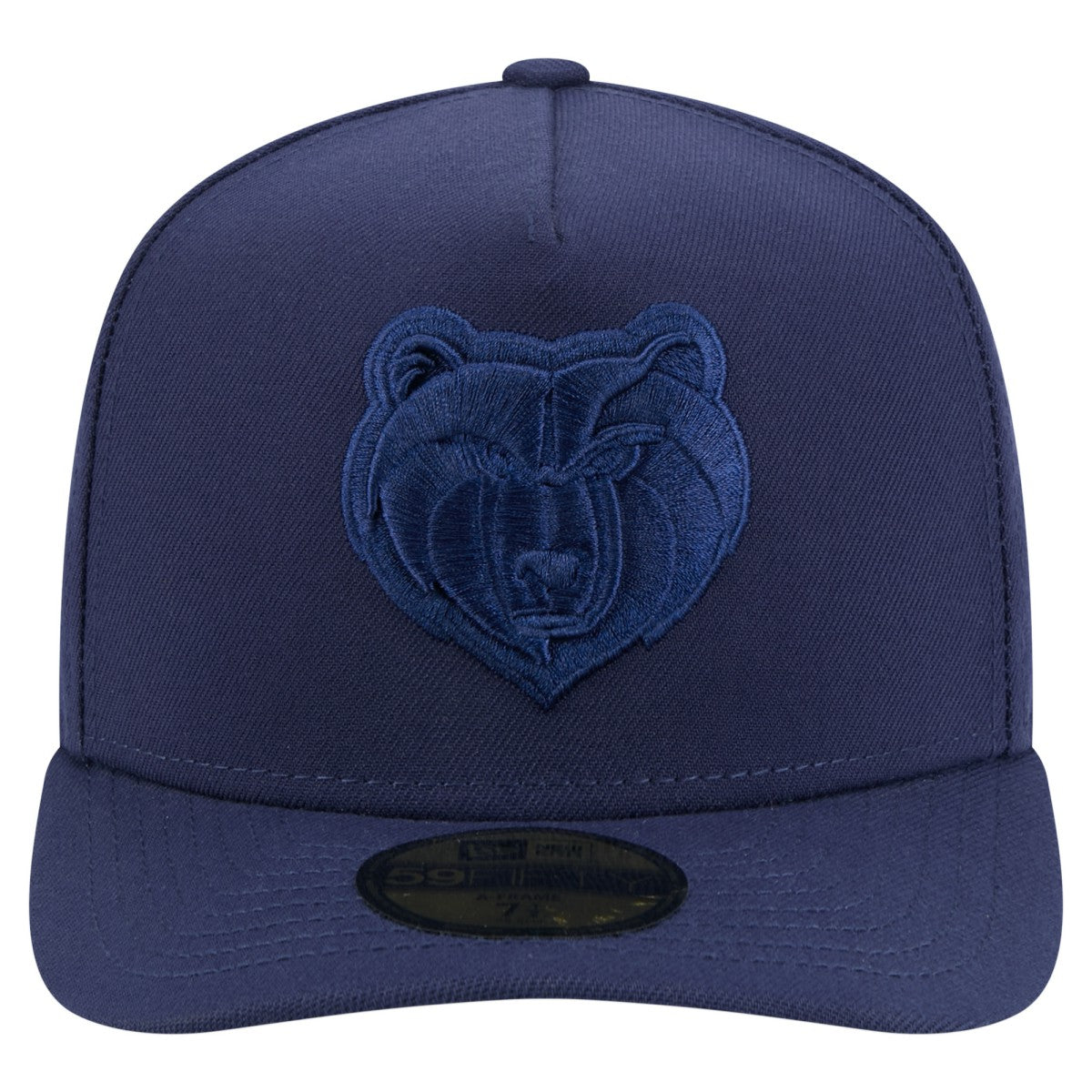 Memphis Grizzlies Colorpack A-Frame Pinch Front 59FIFTY Fitted Hat - Navy online