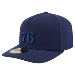 Philadelphia 76ers Colorpack A-Frame Pinch Front 59FIFTY Fitted Hat - Navy outlet