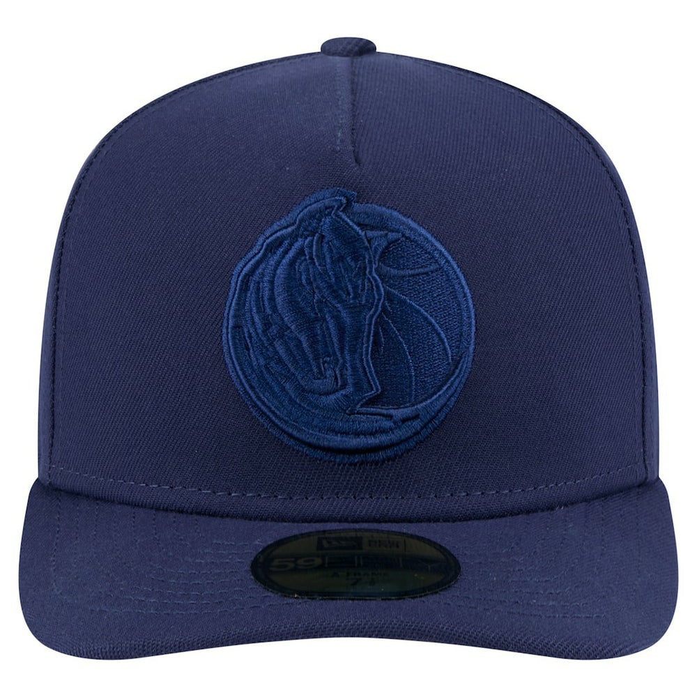 Dallas Mavericks Colorpack A-Frame Pinch Front 59FIFTY Fitted Hat sale - Navy discount