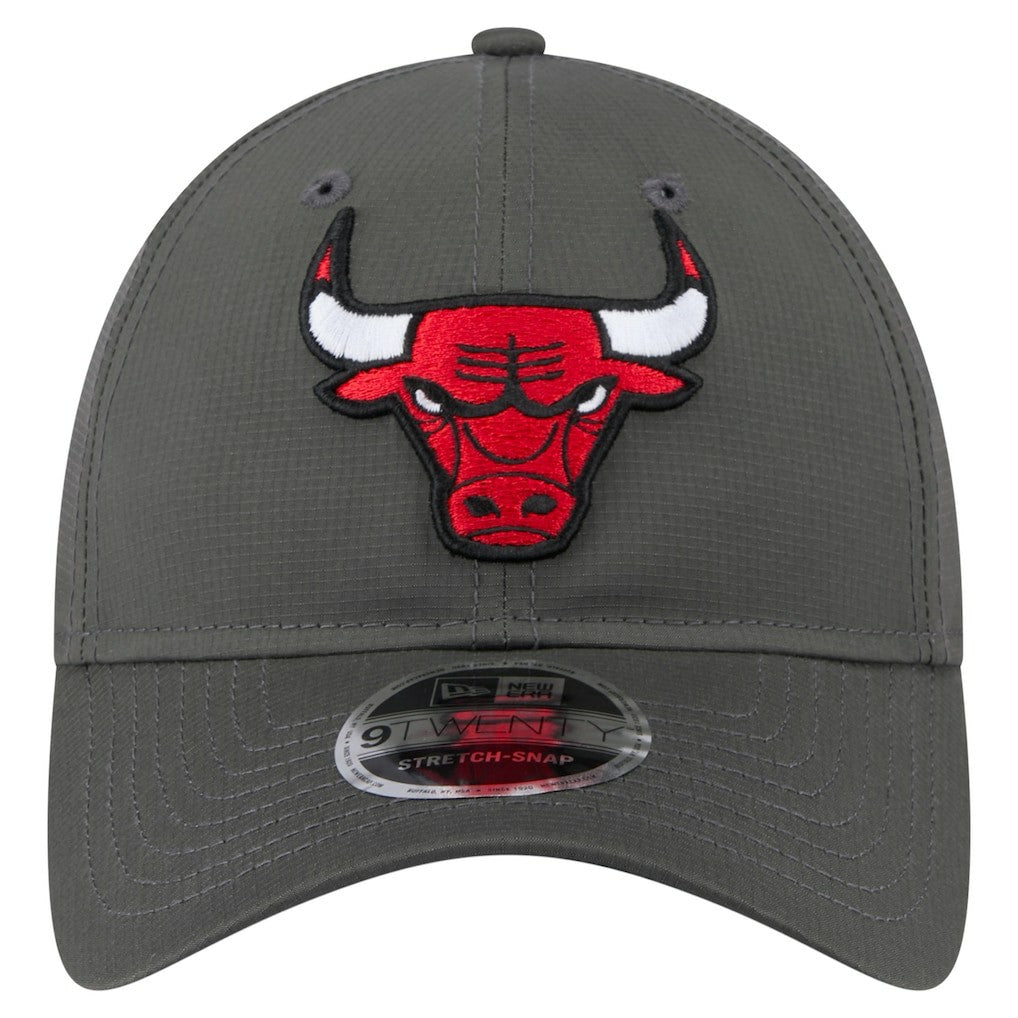 Chicago Bulls Active Ripstop 9TWENTY Adjustable Hat - Charcoal discount