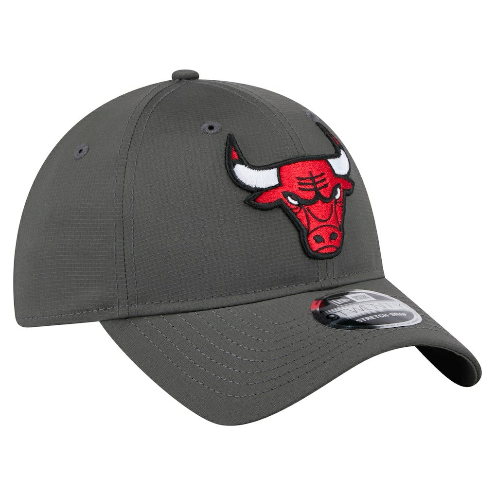 Chicago Bulls Active Ripstop 9TWENTY Adjustable Hat - Charcoal discount