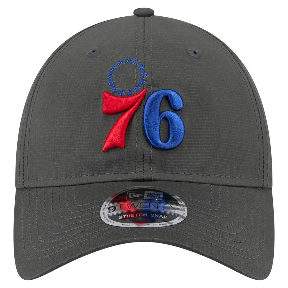 Philadelphia 76ers Active Ripstop 9TWENTY Adjustable Hat - Charcoal on sale