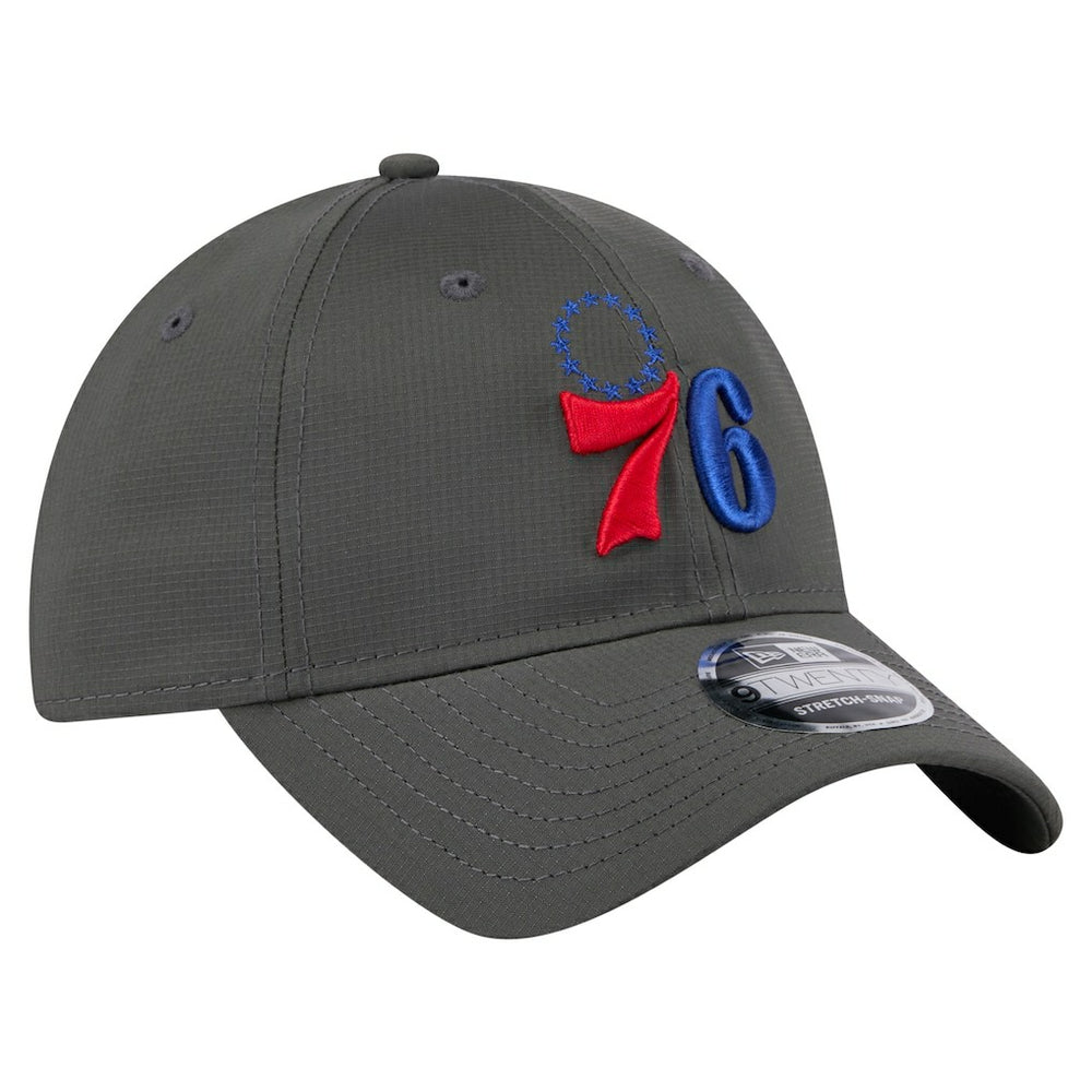 Philadelphia 76ers Active Ripstop 9TWENTY Adjustable Hat - Charcoal on sale