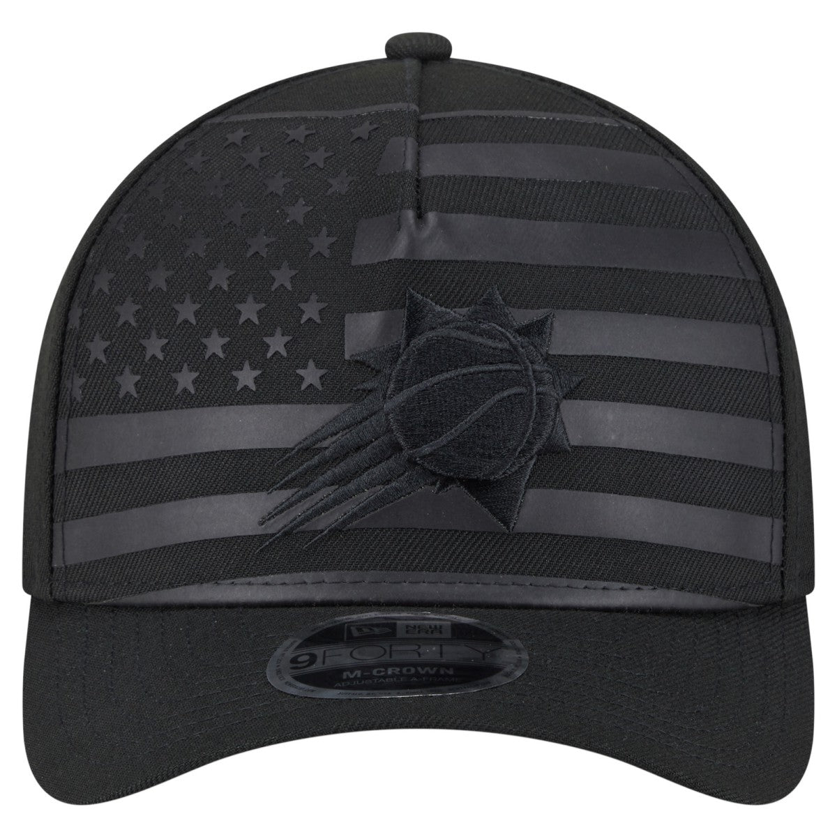 Phoenix Suns Game Day Flag A-Frame 9FORTY Adjustable Hat - Black discount