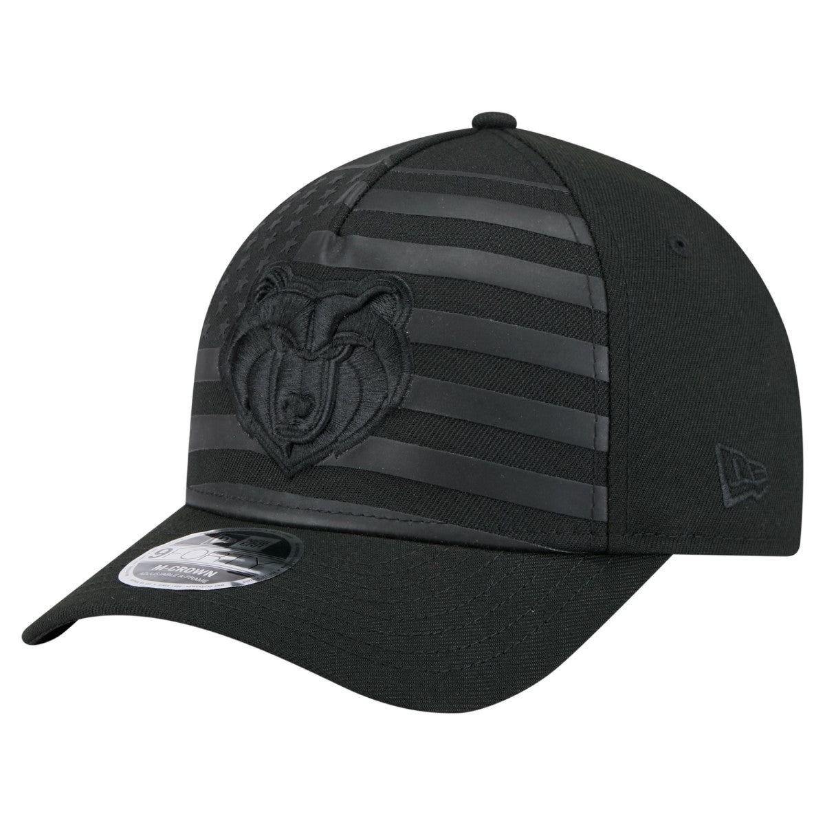 Memphis Grizzlies Game Day Flag A-Frame 9FORTY Adjustable Hat - Black discount