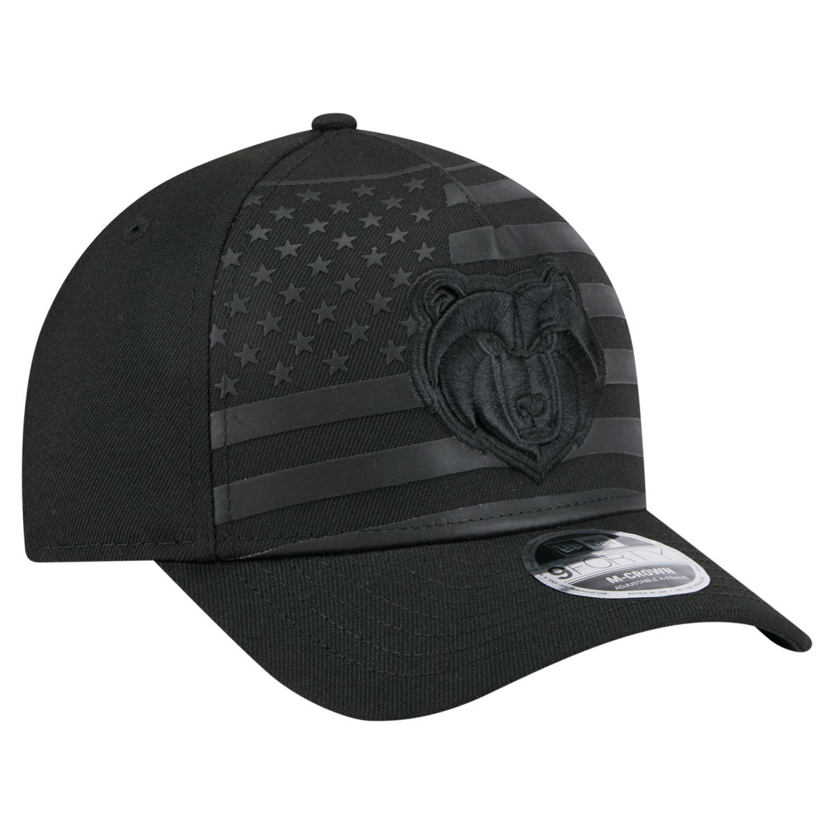 Memphis Grizzlies Game Day Flag A-Frame 9FORTY Adjustable Hat - Black discount