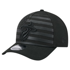 Miami Heat Game Day Flag A-Frame 9FORTY Adjustable Hat - Black discount