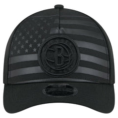Brooklyn Nets Game Day Flag A-Frame 9FORTY Adjustable Hat - Black online