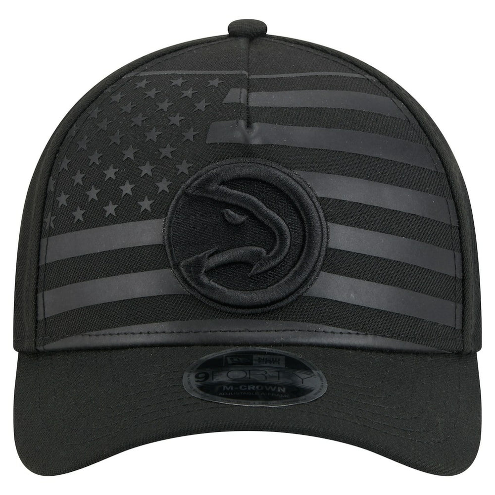 Atlanta Hawks Game Day Flag A-Frame 9FORTY Adjustable Hat - Black outlet