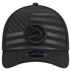 Atlanta Hawks Game Day Flag A-Frame 9FORTY Adjustable Hat - Black outlet