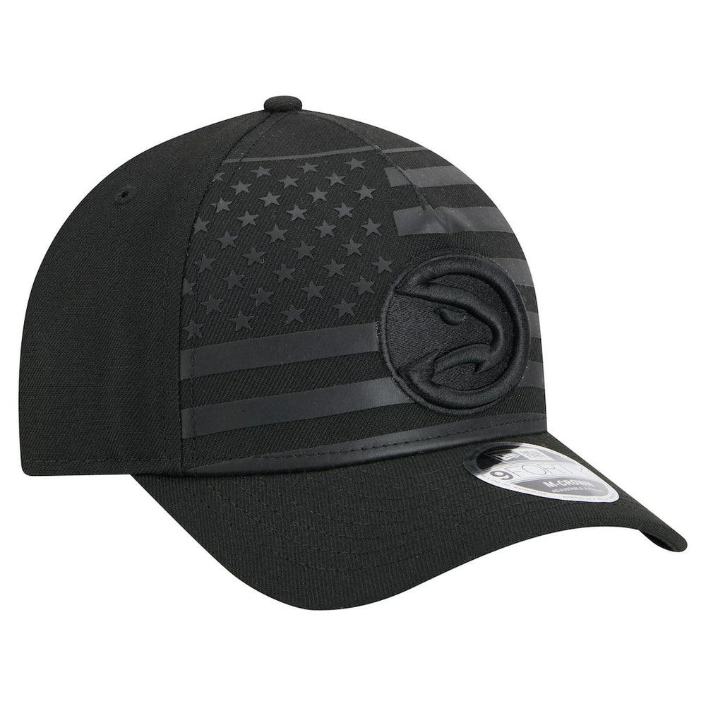 Atlanta Hawks Game Day Flag A-Frame 9FORTY Adjustable Hat - Black outlet