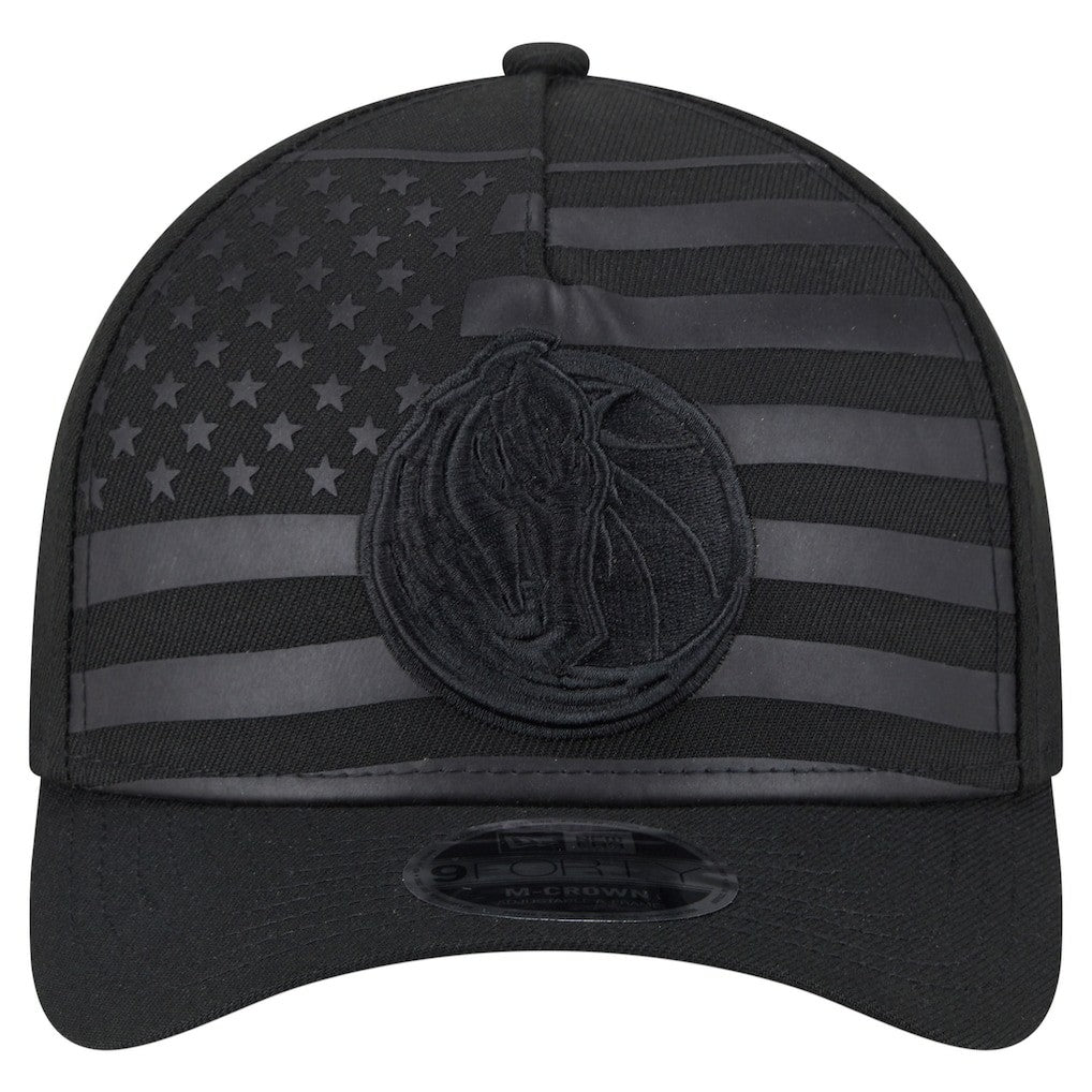Dallas Mavericks Game Day Flag A-Frame 9FORTY Adjustable Hat sale - Black outlet